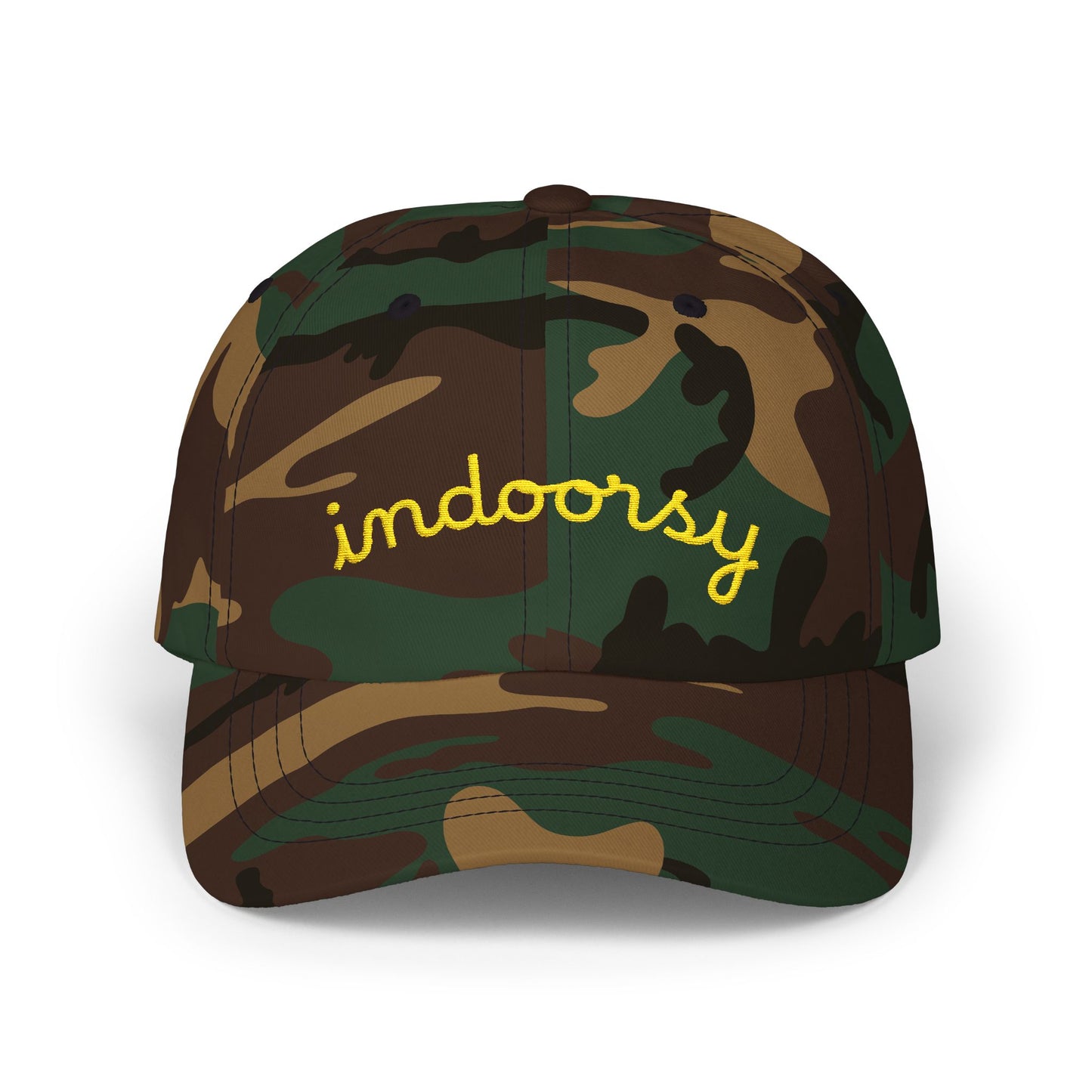 Indoorsy Embroidered Dad Cap