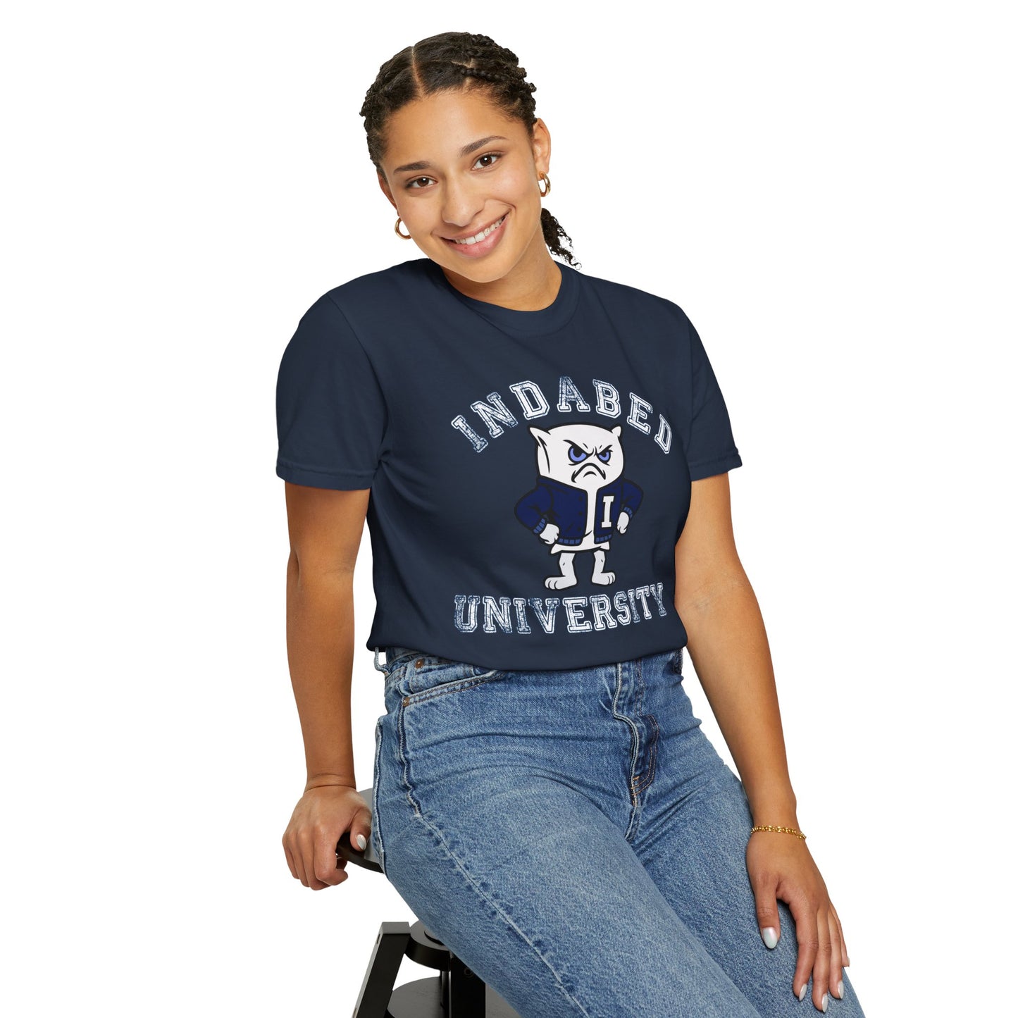 Unisex T-shirt: "InDaBed" University