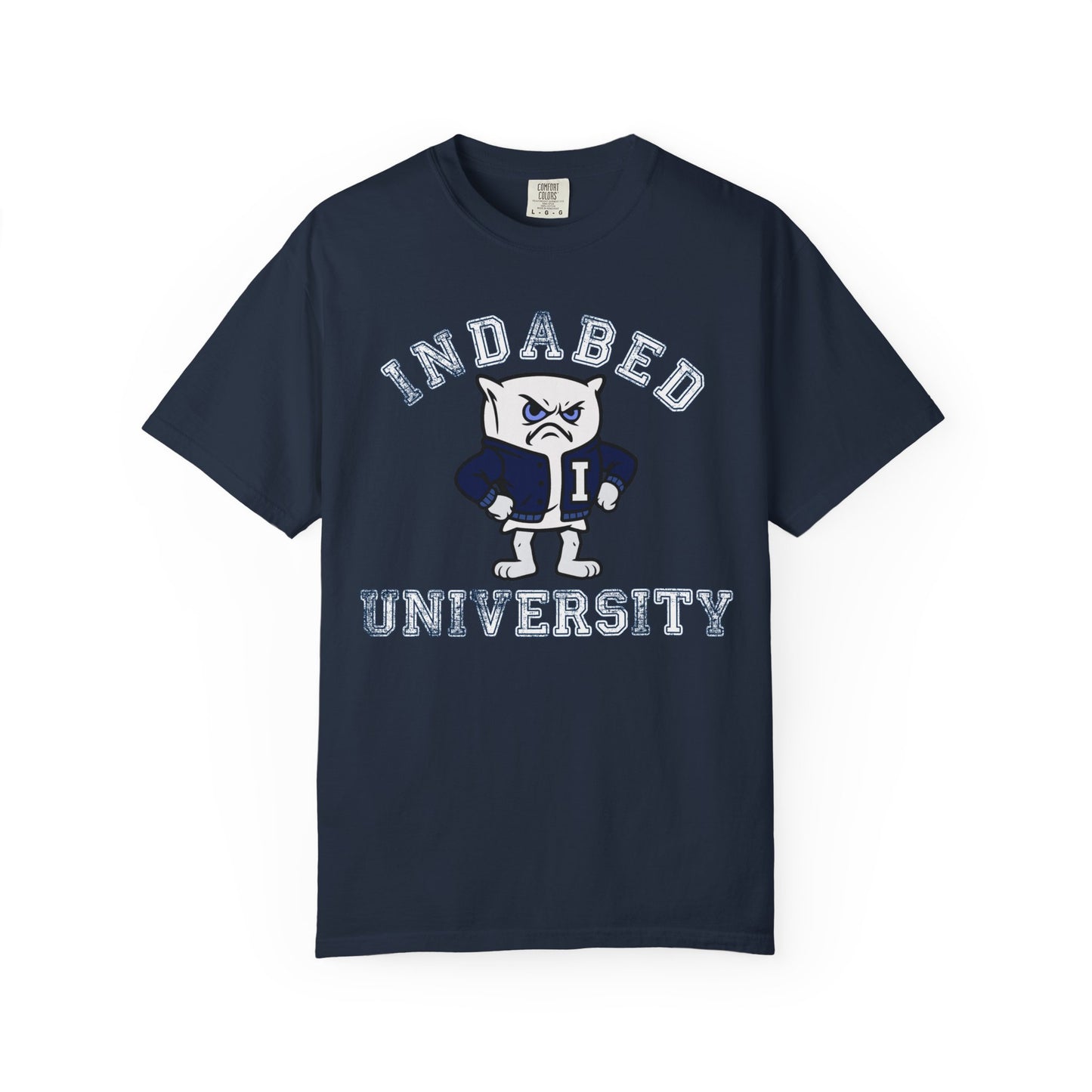 Unisex T-shirt: "InDaBed" University