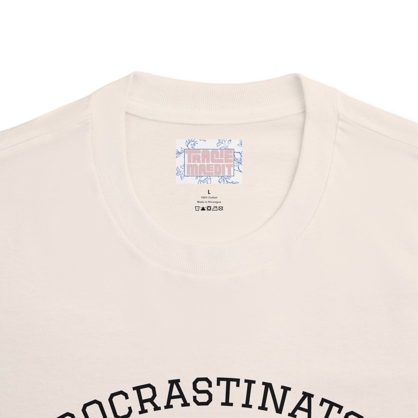 Customizable Procrastinator Unisex Classic Tee