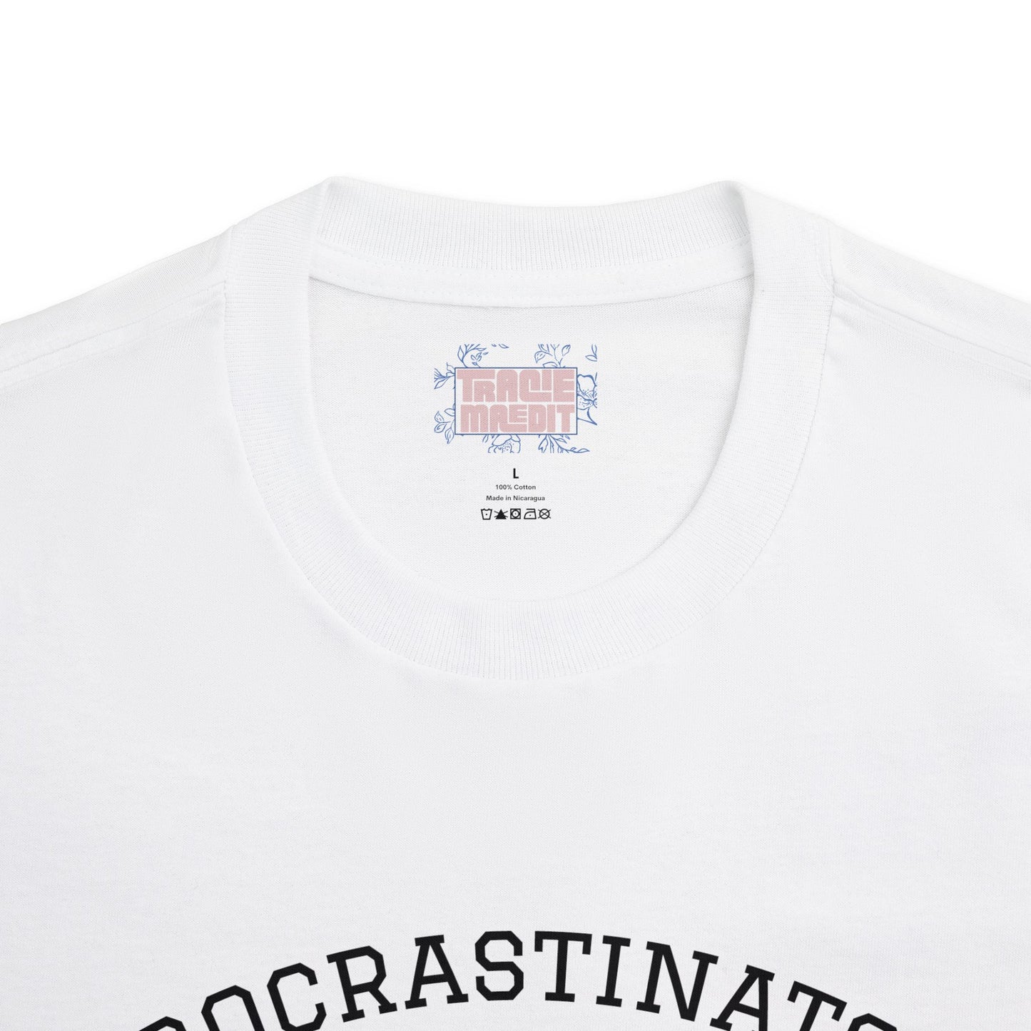 Customizable Procrastinator Unisex Classic Tee