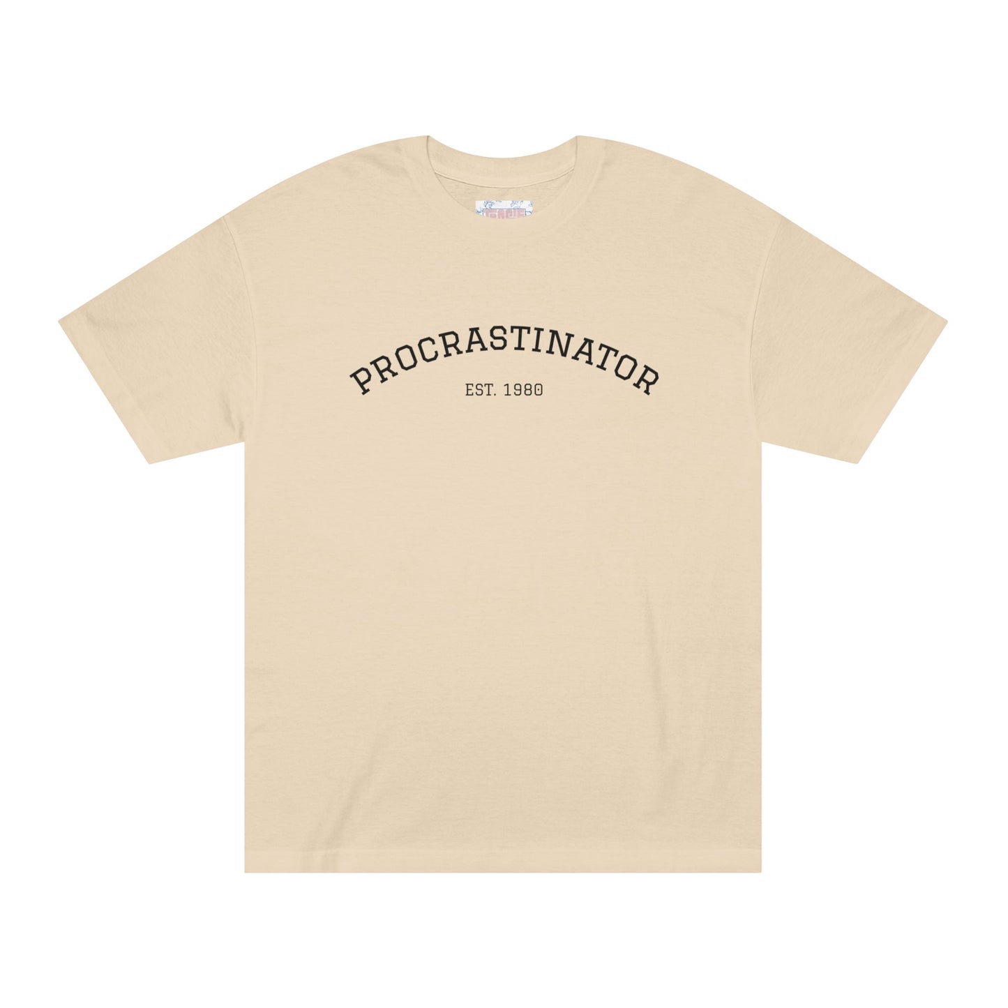 Customizable Procrastinator Unisex Classic Tee