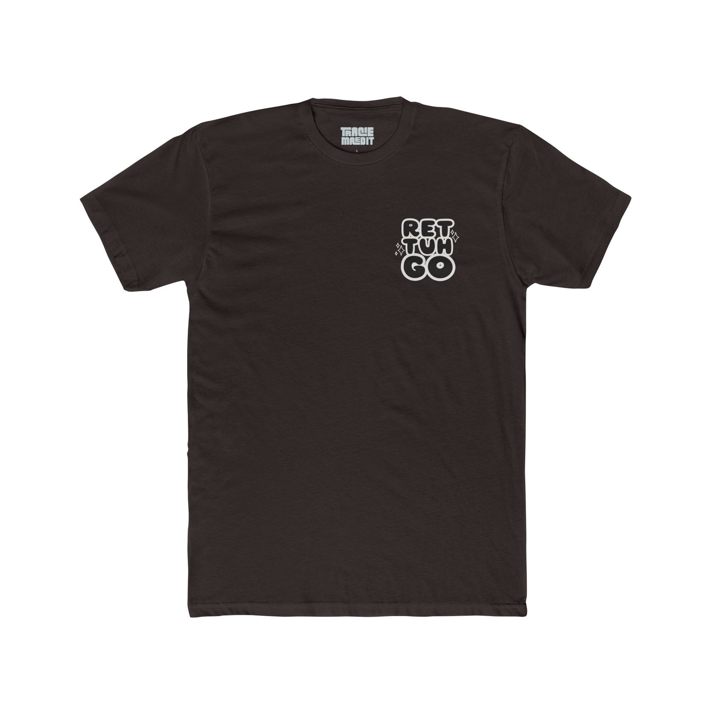Ret Tuh Go: Unisex Cotton Crew Tee with Retro Design