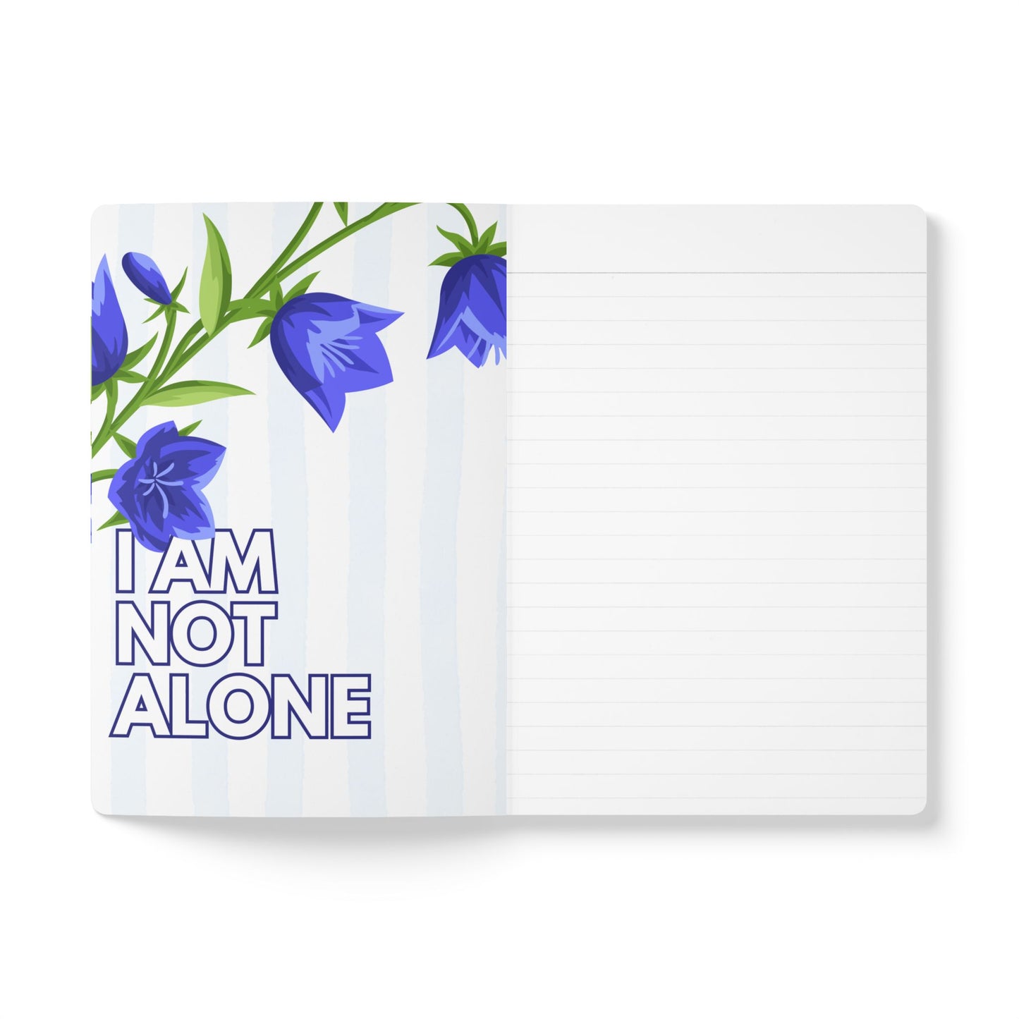 Stay Here: A Journal for Staying When It Feels Impossible (Blue)