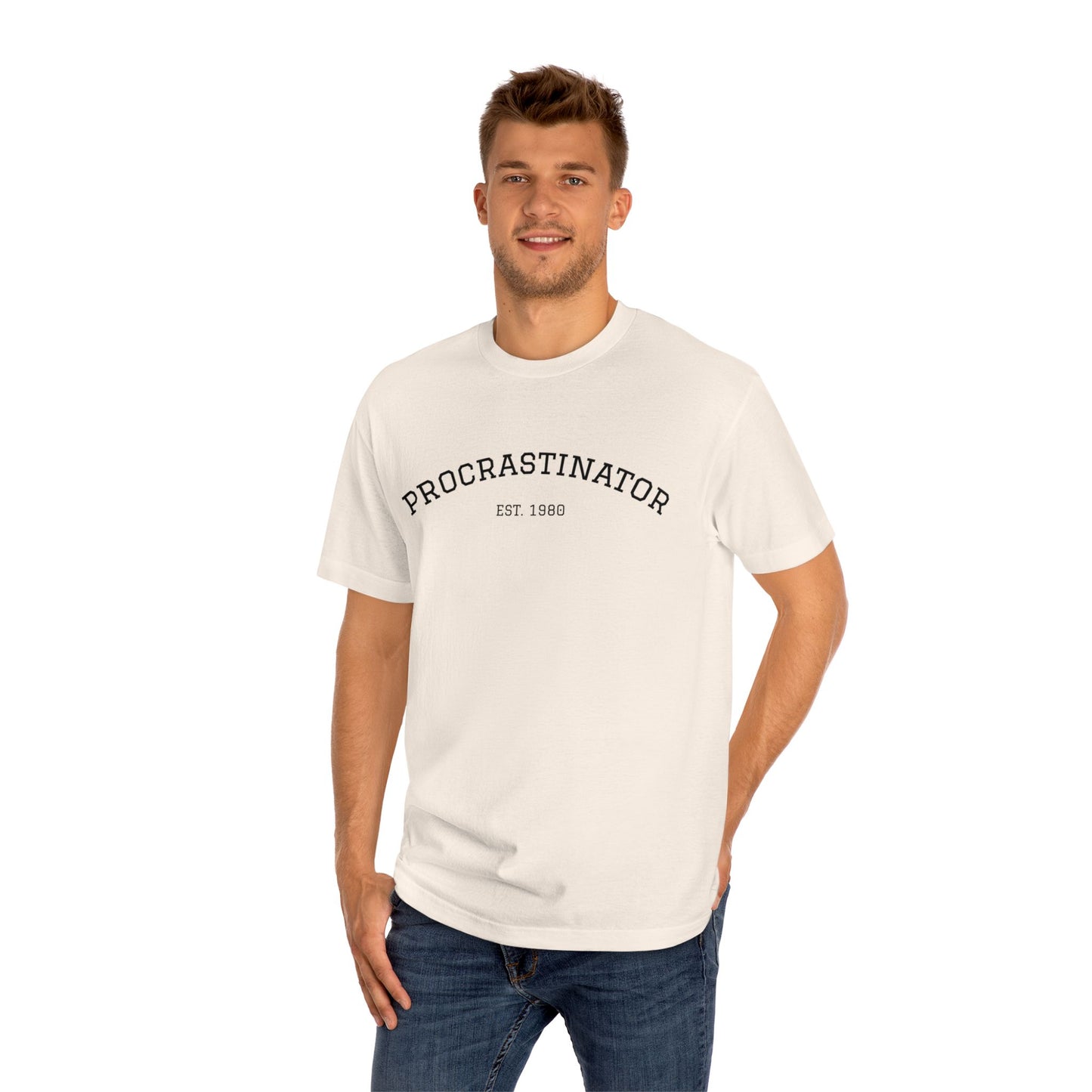 Customizable Procrastinator Unisex Classic Tee