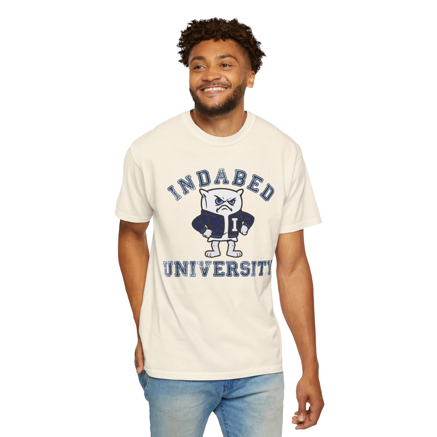 Unisex T-shirt: "InDaBed" University