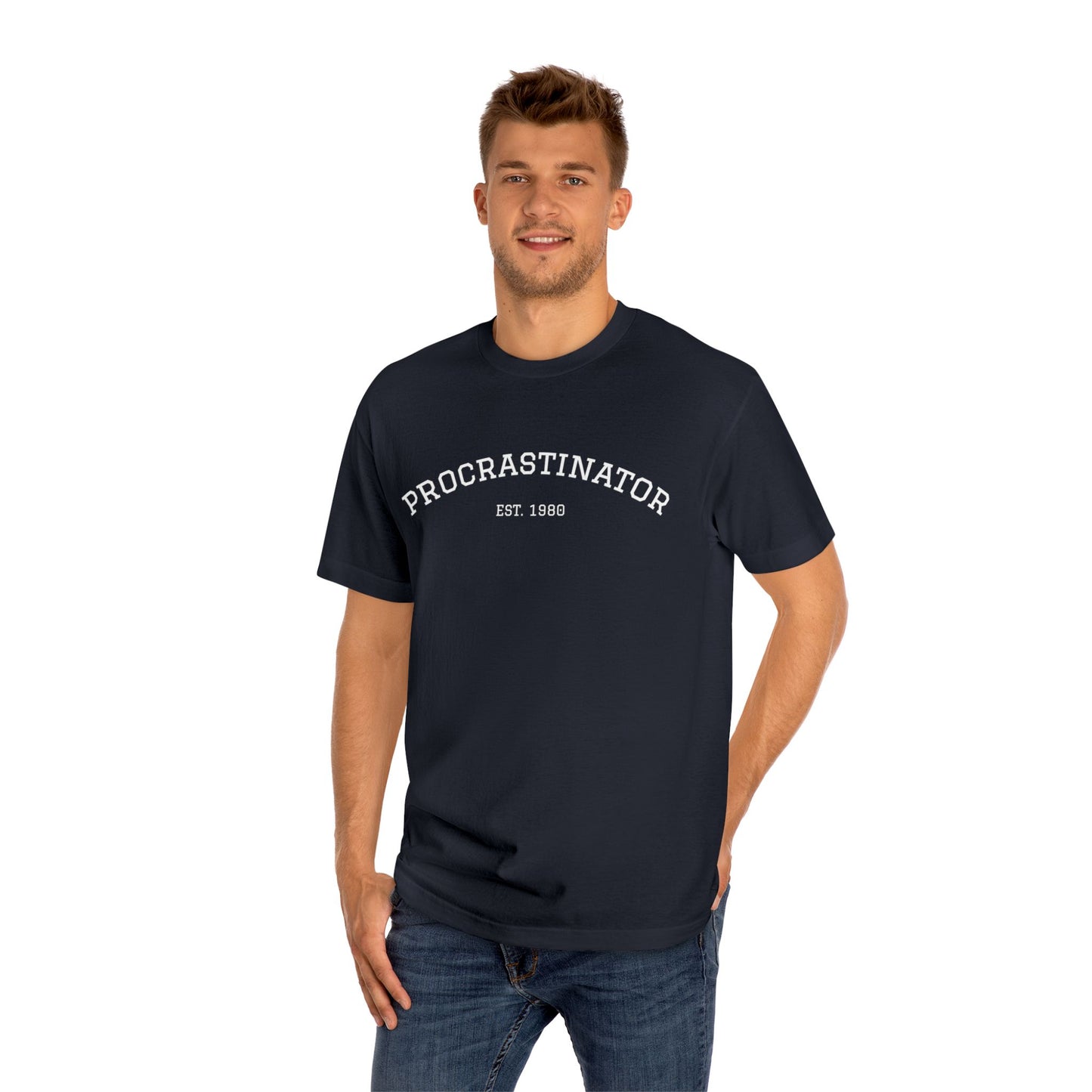 Customizable Procrastinator Unisex Classic Tee